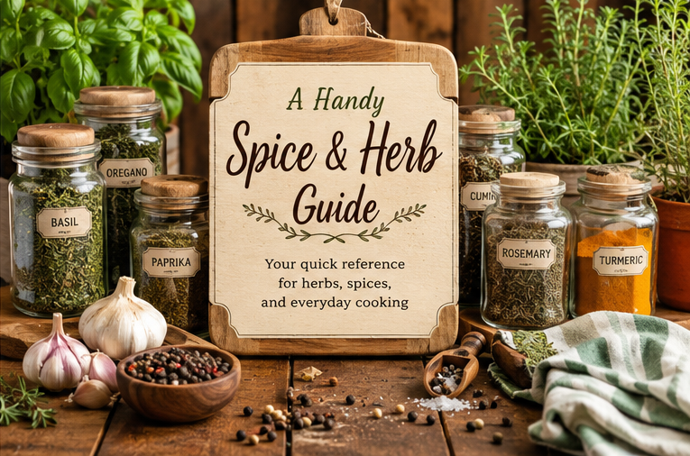 A Handy Spice & Herb Guide